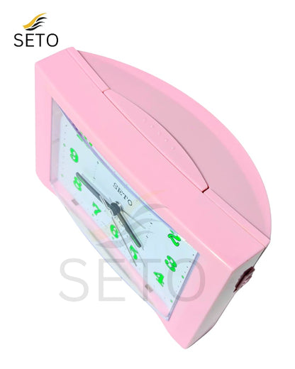 [SETO] Premium AZAN Alarm Clock 2 in 1 Alarm Mode With Light ,Accurate Prayer Time Reminder, Quartz Movement , Perfect Islamic Home Decor  High Quality And Beautiful Sleek Body Design with 4 Different Colours ,Modern Slim Design , Ideal Gift for Home
