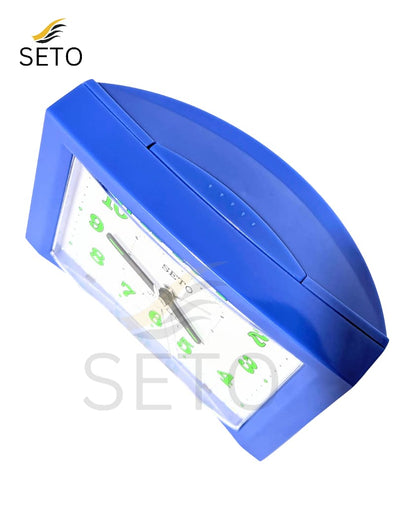 [SETO] Premium AZAN Alarm Clock 2 in 1 Alarm Mode With Light ,Accurate Prayer Time Reminder, Quartz Movement , Perfect Islamic Home Decor  High Quality And Beautiful Sleek Body Design with 4 Different Colours ,Modern Slim Design , Ideal Gift for Home
