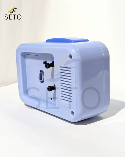 [SETO] Islamic Azan Clock 3 in 1 – Alarm + Light + Bell | Perfect for School, Hostel, Office & Home | Stylish Desk Clock (3 Colors Available)